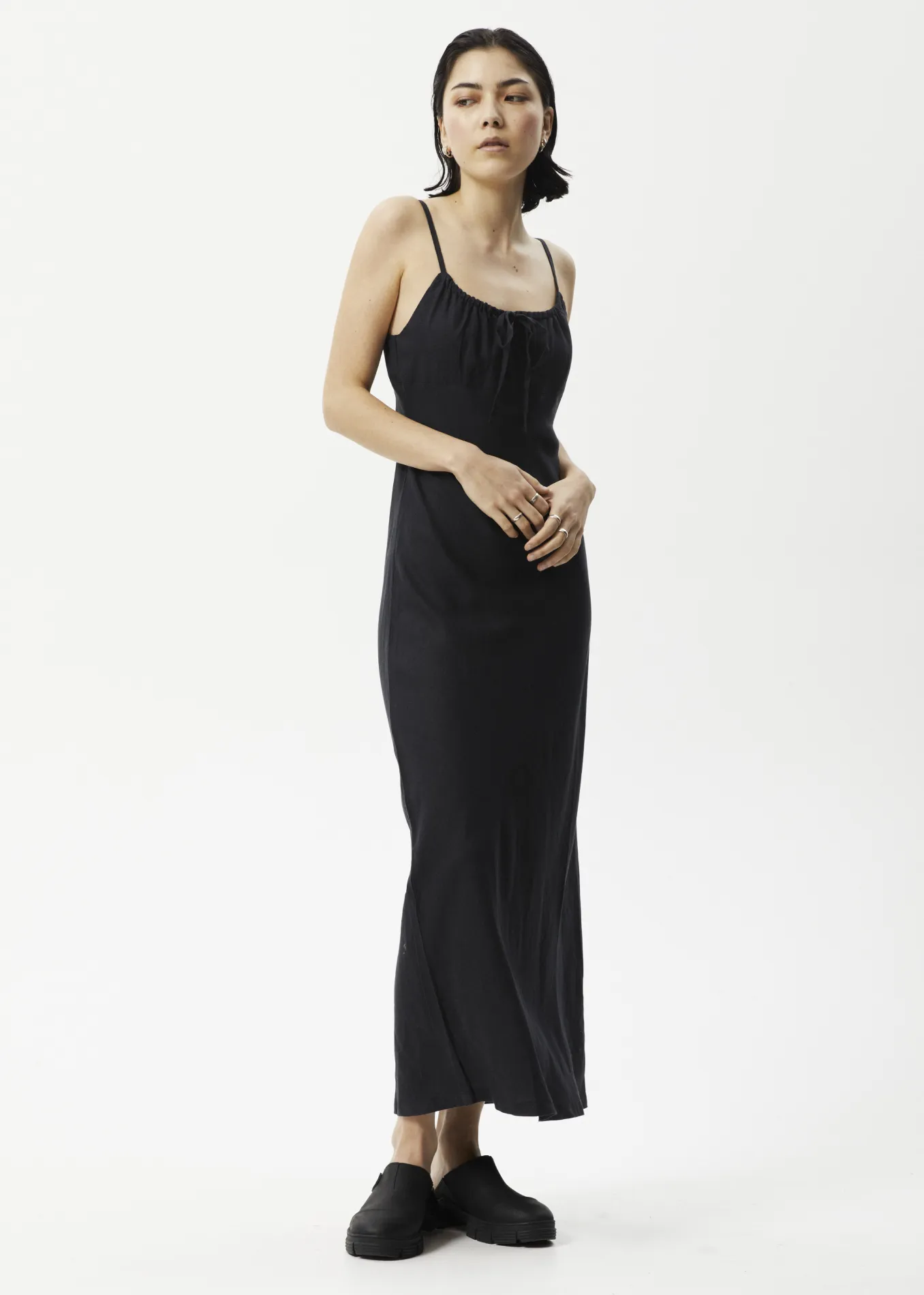 AFENDS Womens Dallas - Maxi Dress - Black