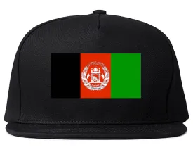 Afghanistan Flag Country Printed Snapback Hat Cap