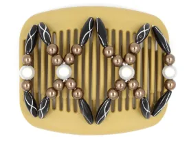 African Butterfly Hair Comb - Dalena Blonde 47