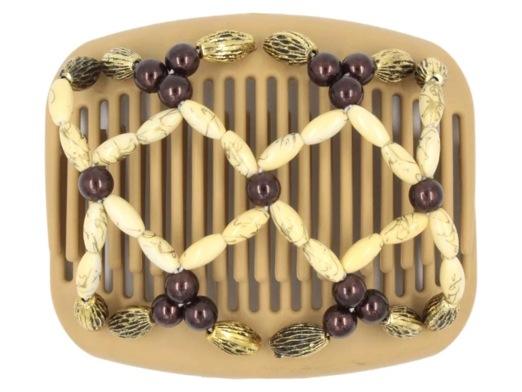 African Butterfly Hair Comb - Ndalena Blonde 99