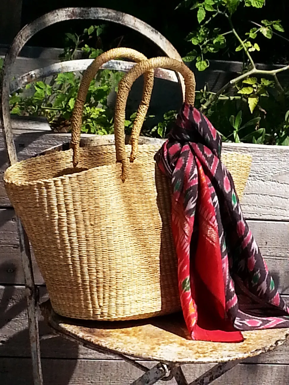 African Market Tote Bag