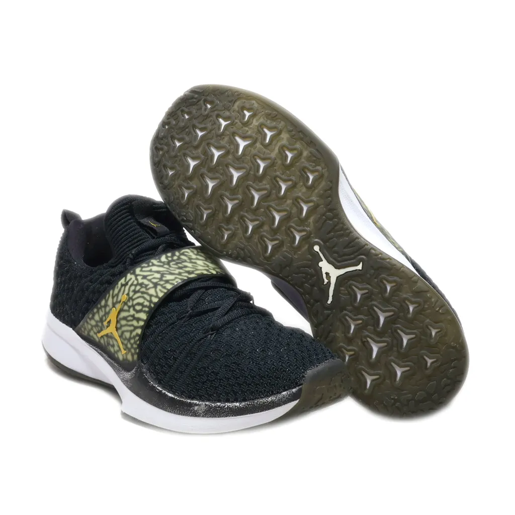 Air Jordan Zoom Sport Shoes Fabric Black Colour For Men