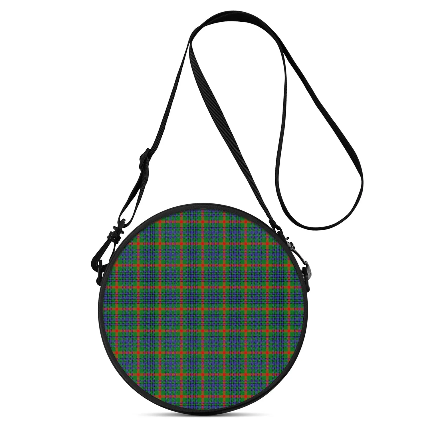 Aiton Tartan Round Satchel Bags