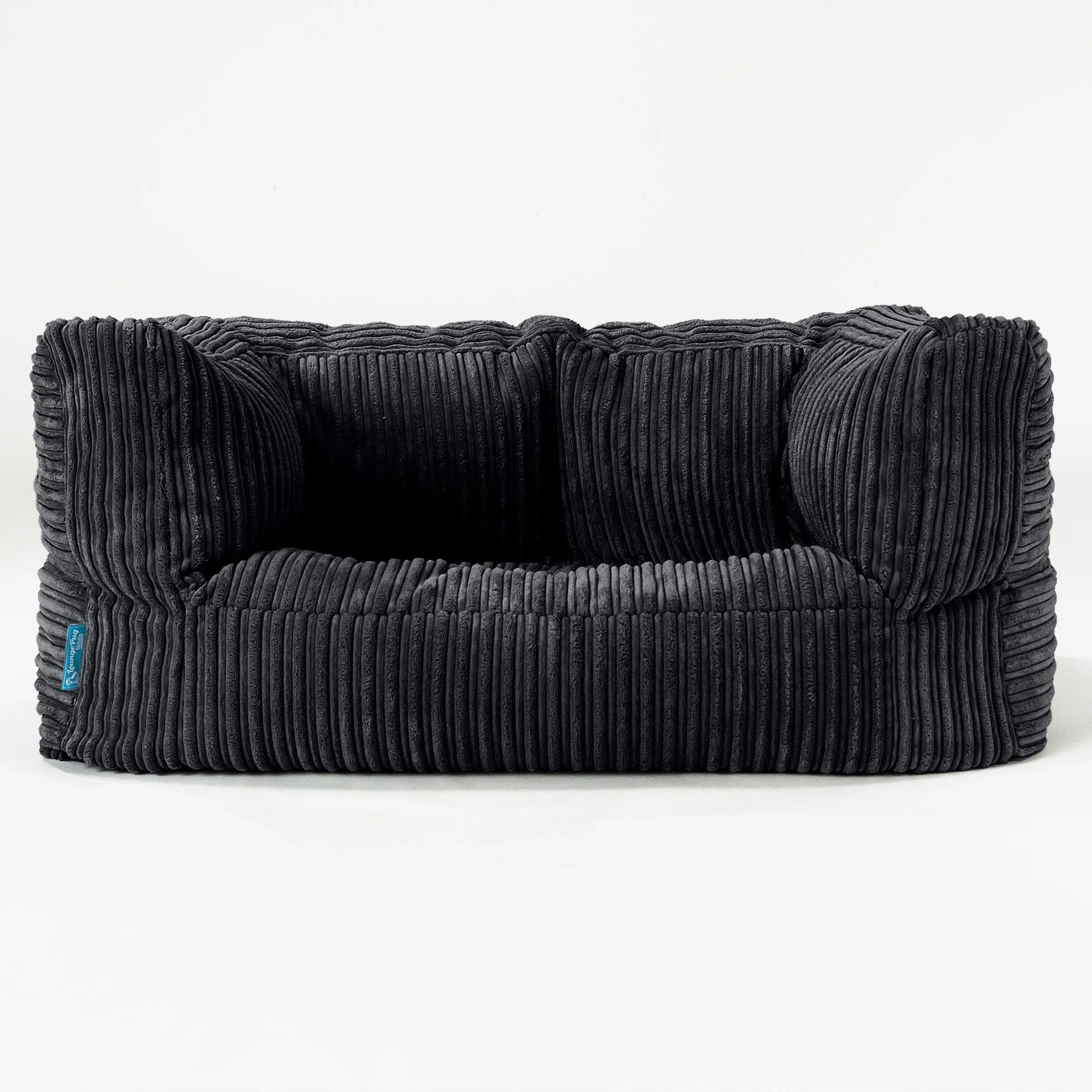 Albert Kids Sofa Bean Bag 2-6 yr - Cord Black