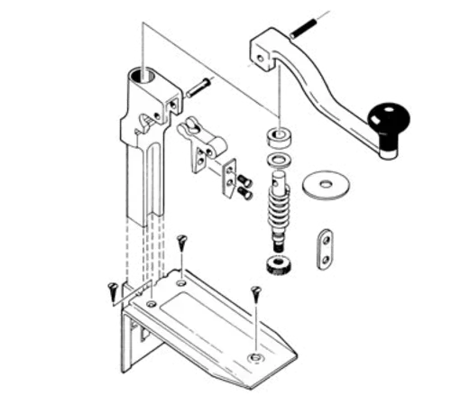 Alegacy Foodservice Products AL010A Can Opener