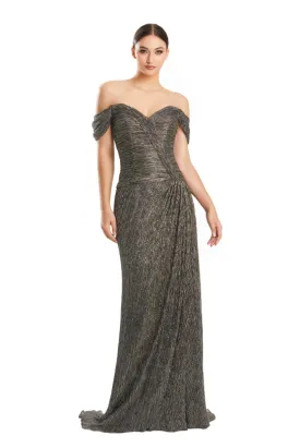 Alexander by Daymor - 1858: Off-Shoulder Draped Gown