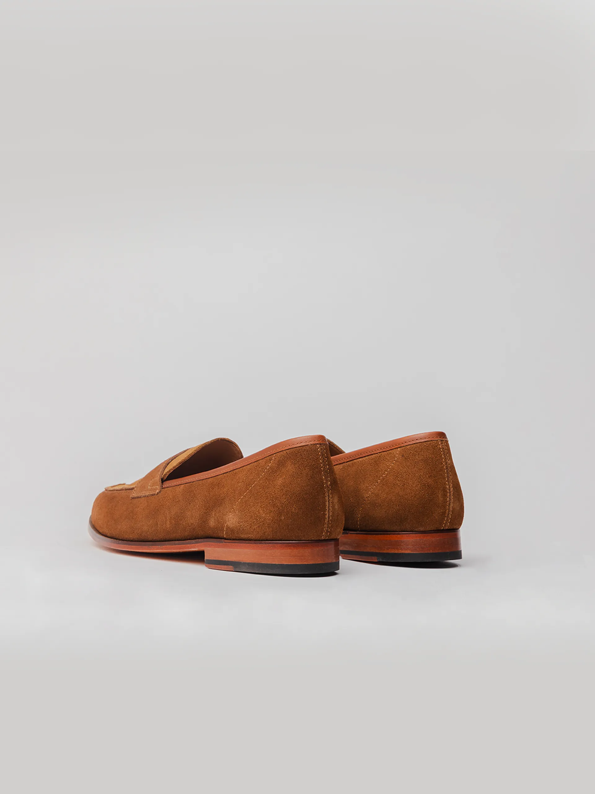 ALFONS LOAFER - COGNAC SUEDE