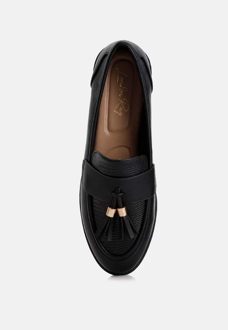 Alibi Tassels Detail Loafers