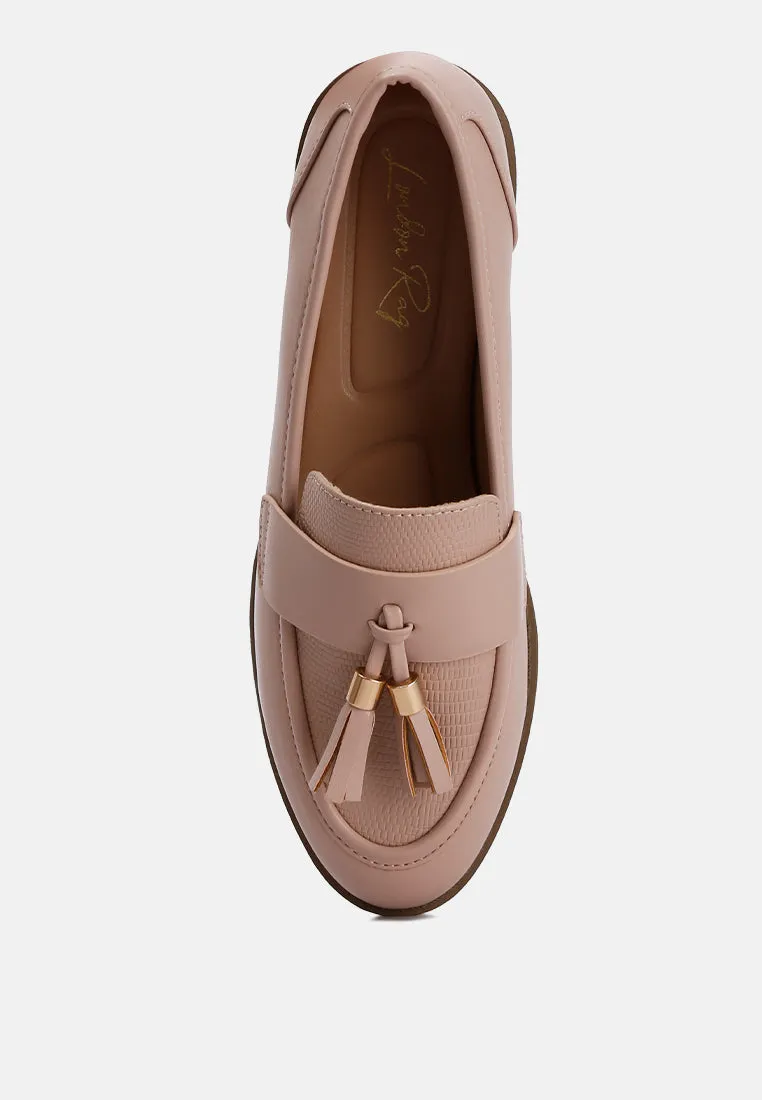 Alibi Tassels Detail Loafers