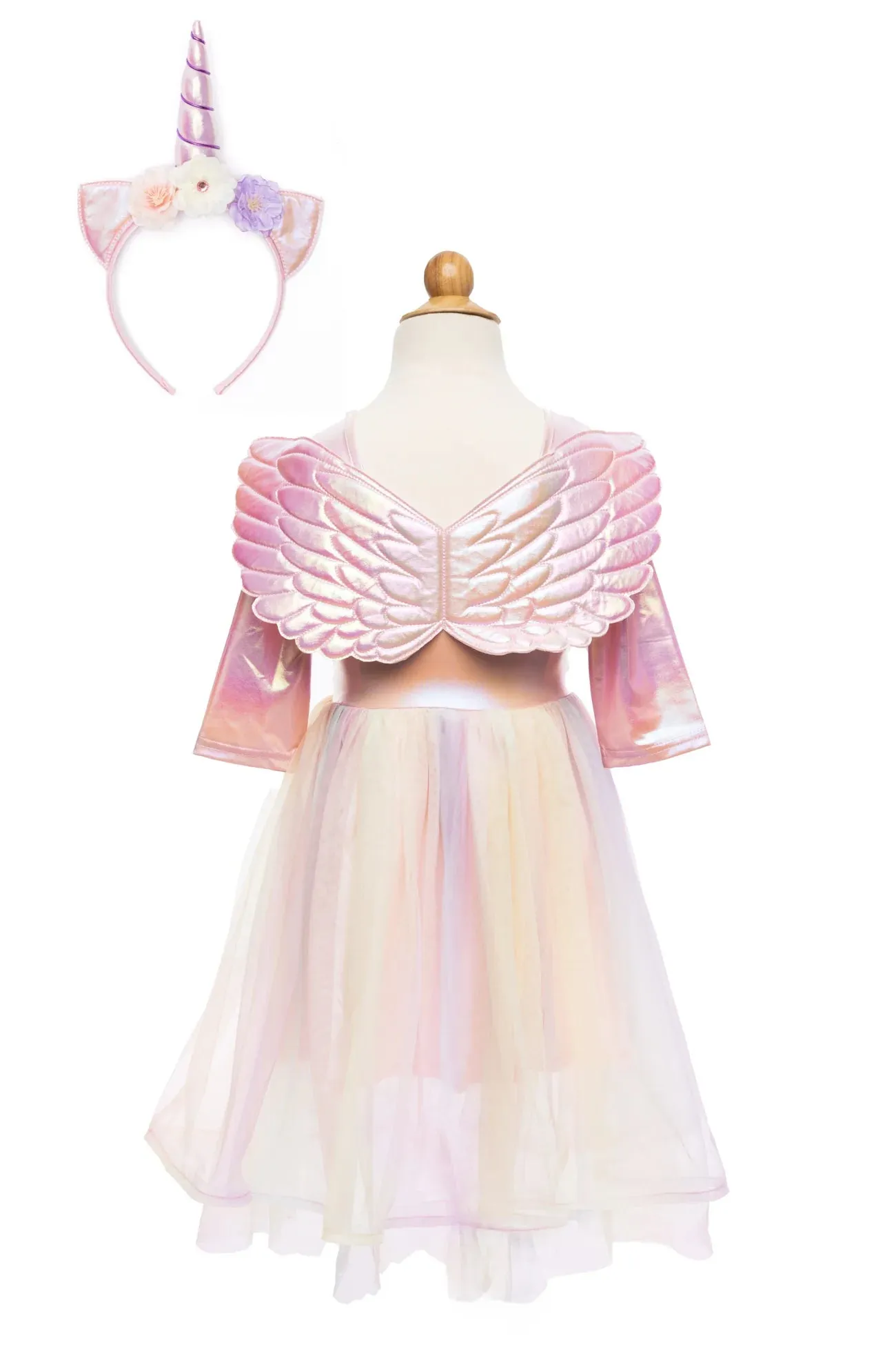 Alicorn Dress with Wings & Headband