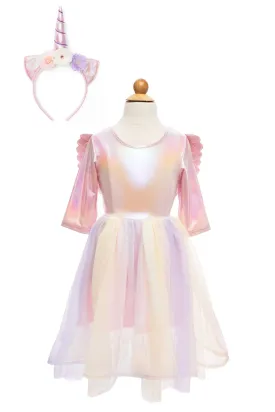 Alicorn Dress with Wings & Headband