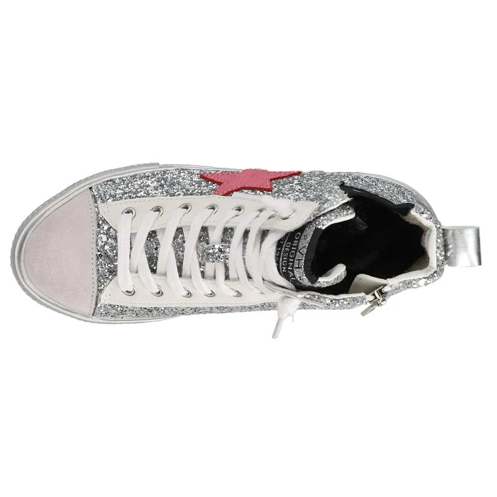 Alive Glitter High Top Sneakers