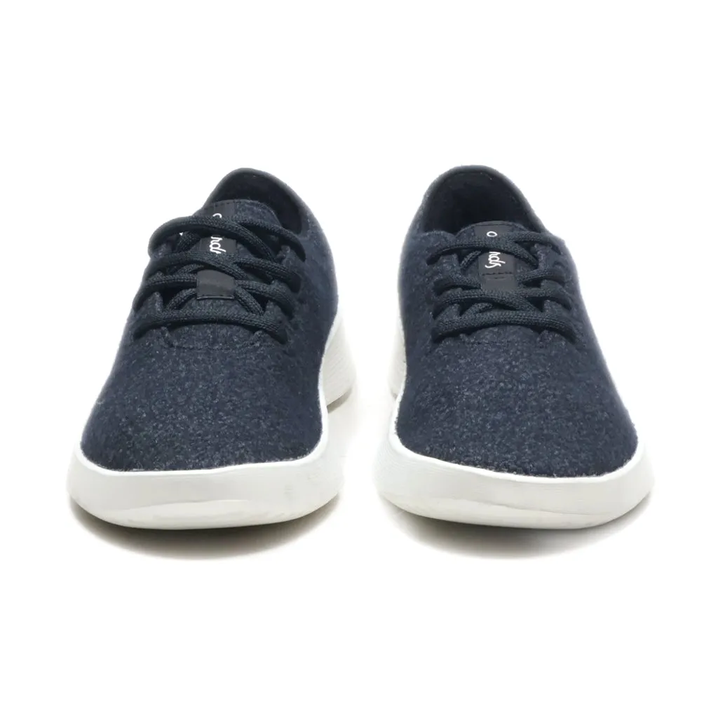 Allbirds Runner 2 Sport Shoes Wool Black Colour For Women