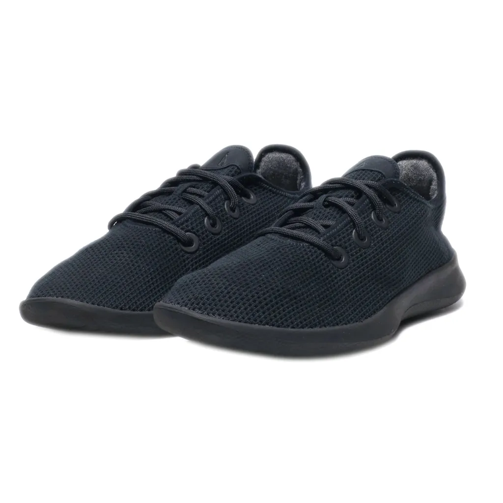 Allbirds Runners Sport Shoes Fabric Black Colour For Men