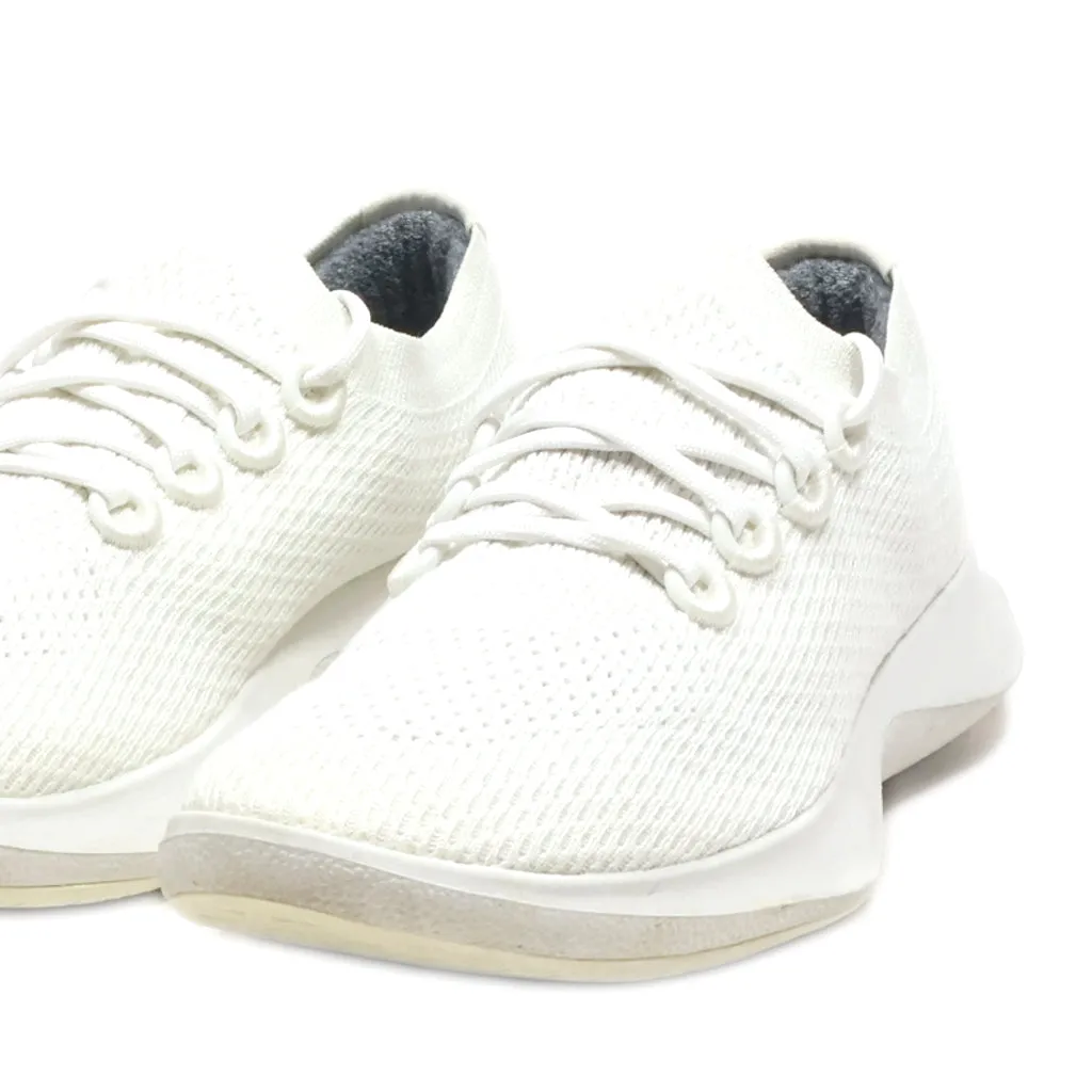 Allbirds Tree Runners Sport Shoes Fabric White Colour For Women