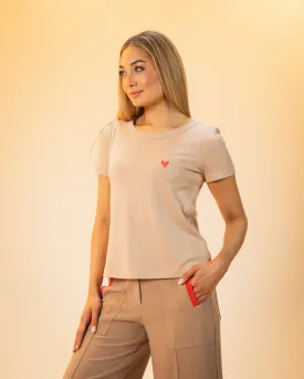 Allium T-Shirt (Taupe)