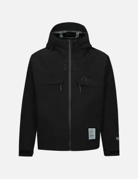 Allover Logo hooded Fashion Fit Windbreaker