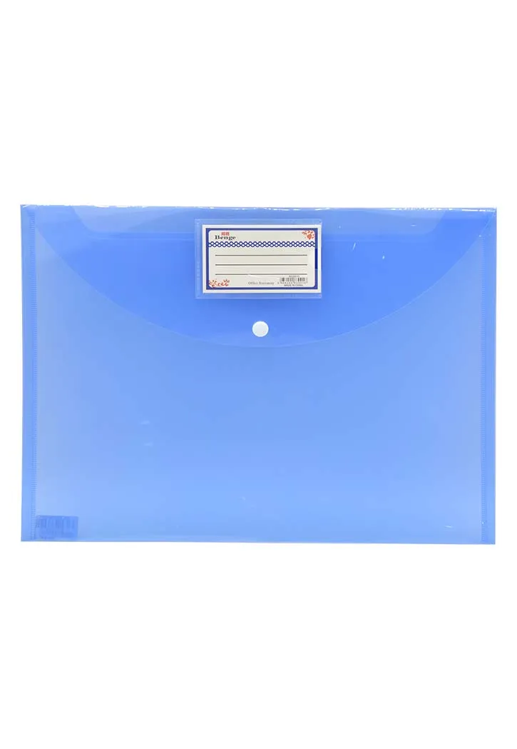 Almas -  Document Button File ( Blue )