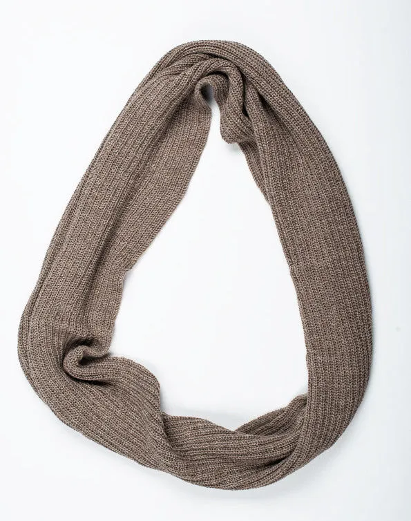 Alpaca Blend Unisex Infinity Scarf