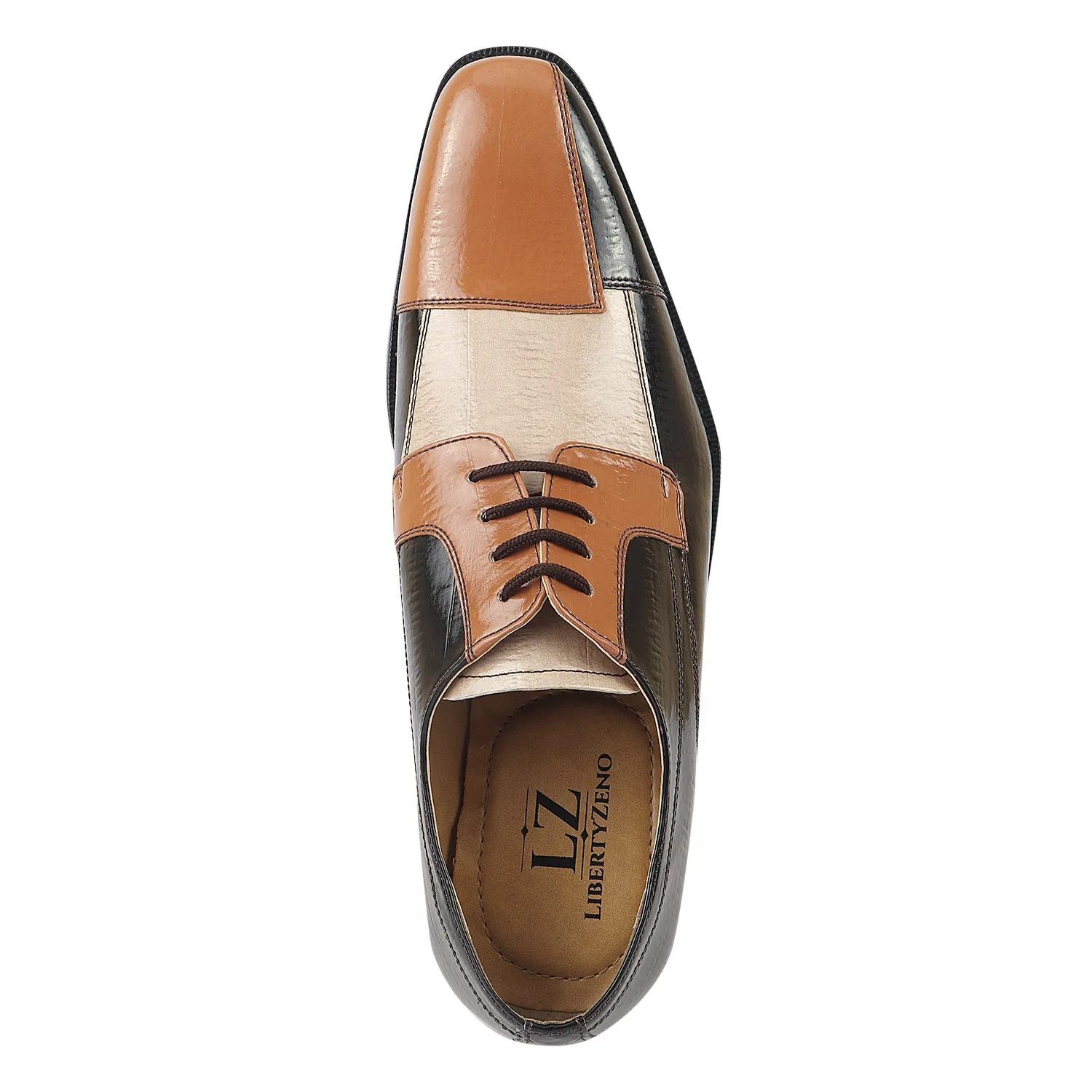 Alpha Leather Oxford Style Dress Shoes