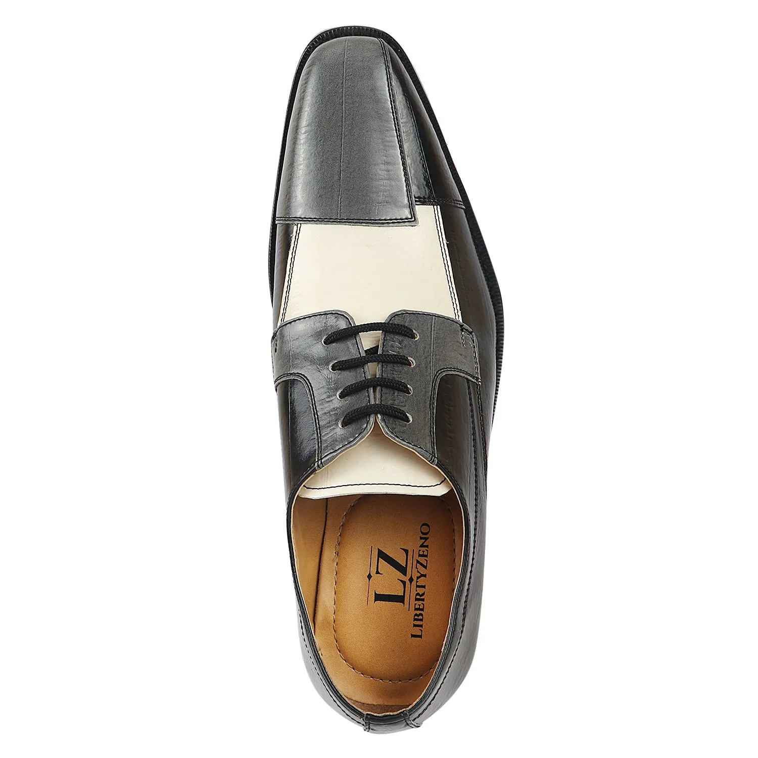 Alpha Leather Oxford Style Dress Shoes