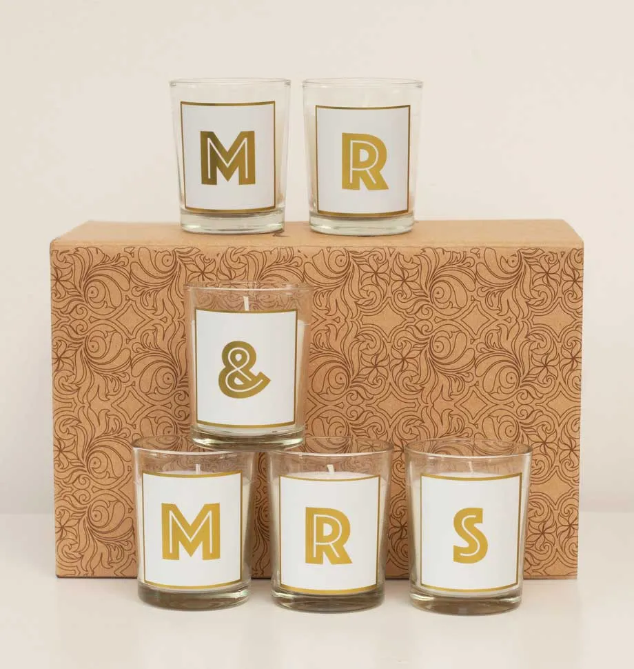 Alphabet Votive Candle - Letter I