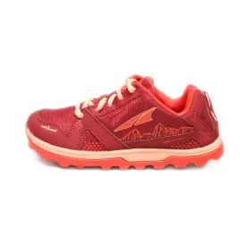 Altra Lonepeak Sport Shoes Fabric Maroon Colour For Kids