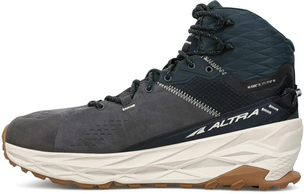 Altra Men's Olympus 5 Hike Mid GTX - Black/Gray