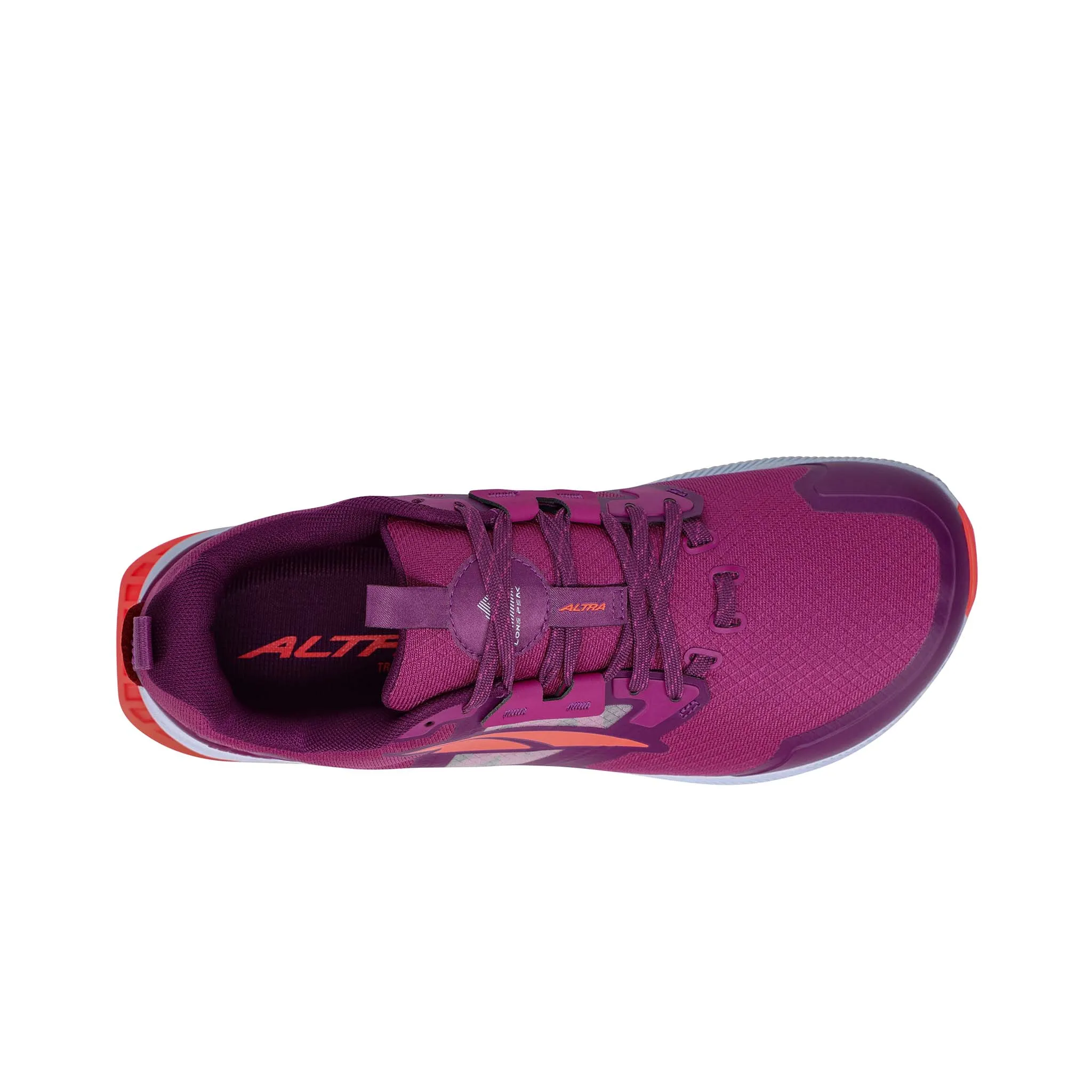 Altra | Women's Lone Peak 7 Running Shoes - Purple/Orange