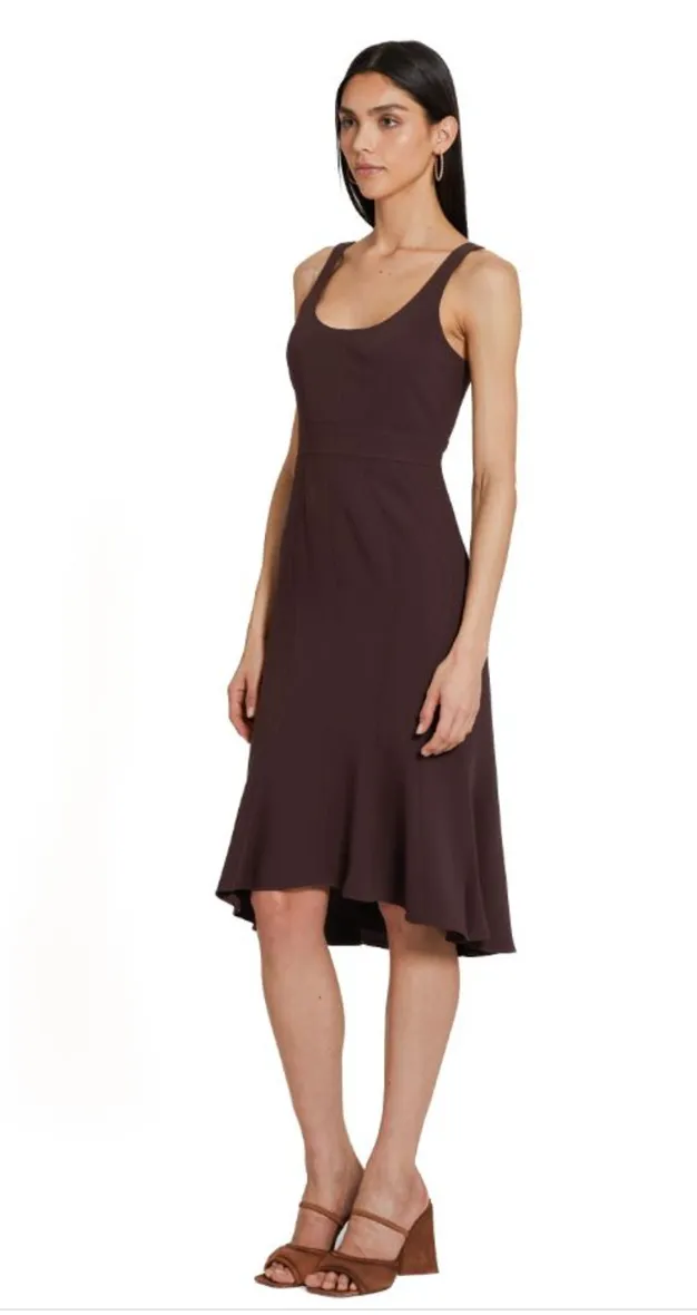 Amanda Uprichard Campania Dress Cocoa