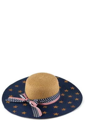 American Flag Brim Hat