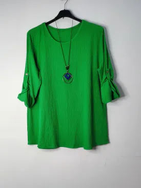 Amiree Crinkle necklace tops ( Back in stock_