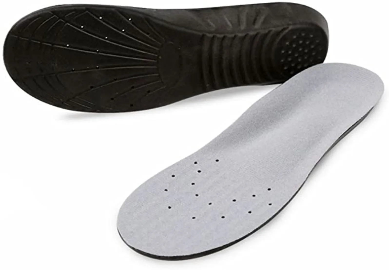 Amitataha | Memory Foam Insoles, Providing Excellent Shock Absorption and Cushioning for Feet Relief | Black