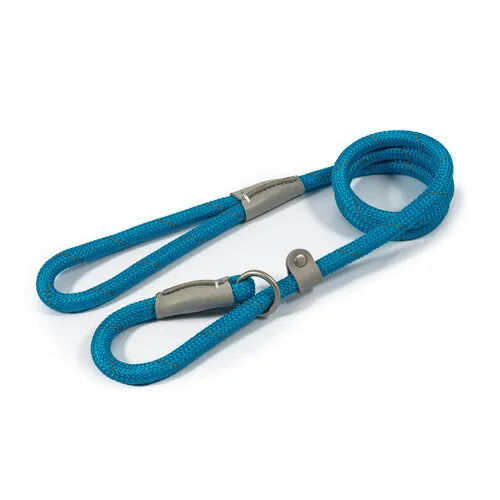 Ancol Viva Rope Slip Reflective Blue 1.5m x 12mm