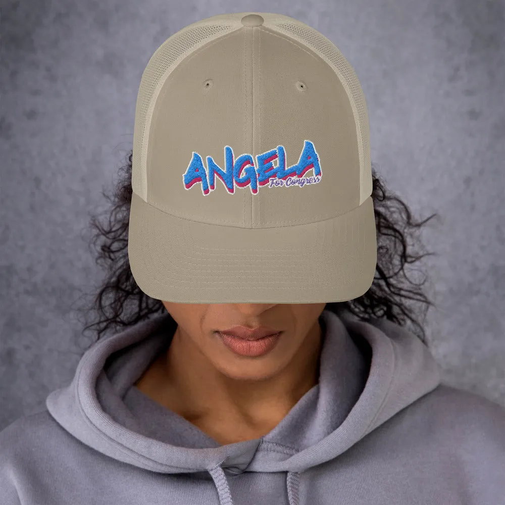 Angela For Congress Trucker Cap