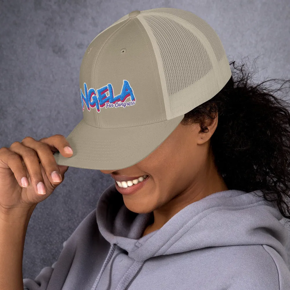 Angela For Congress Trucker Cap