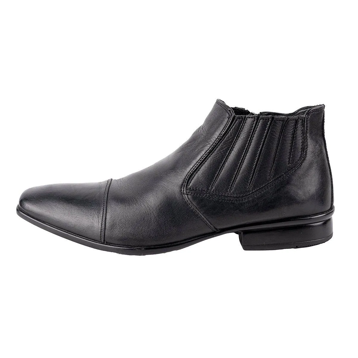 Angelo Litrico Ankle Boots Black Colour For Men