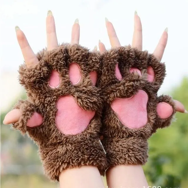 Animal Paw Mittens