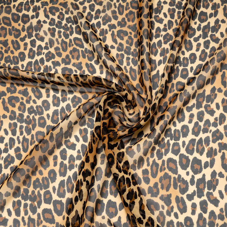 Animal Printed Pure Silk Georgette