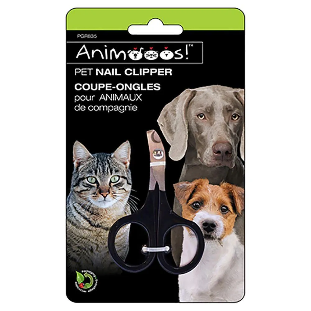 Animooos Small Pet Nail Clipper  3in