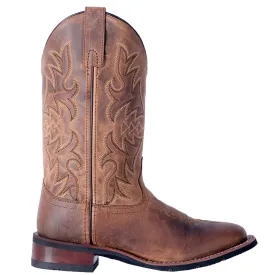 Anita Embroidered Square Toe Cowboy Boots