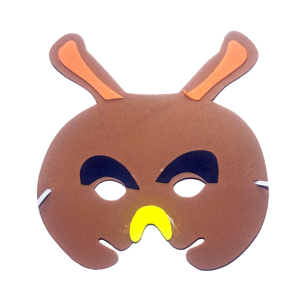 Ant Childrens Foam Animal Mask - Brown