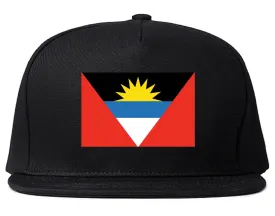 Antigua Flag Country Printed Snapback Hat Cap