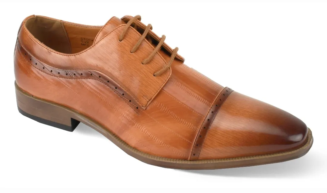 Antonio Cerrelli Lace Up Cap Toe Shoes