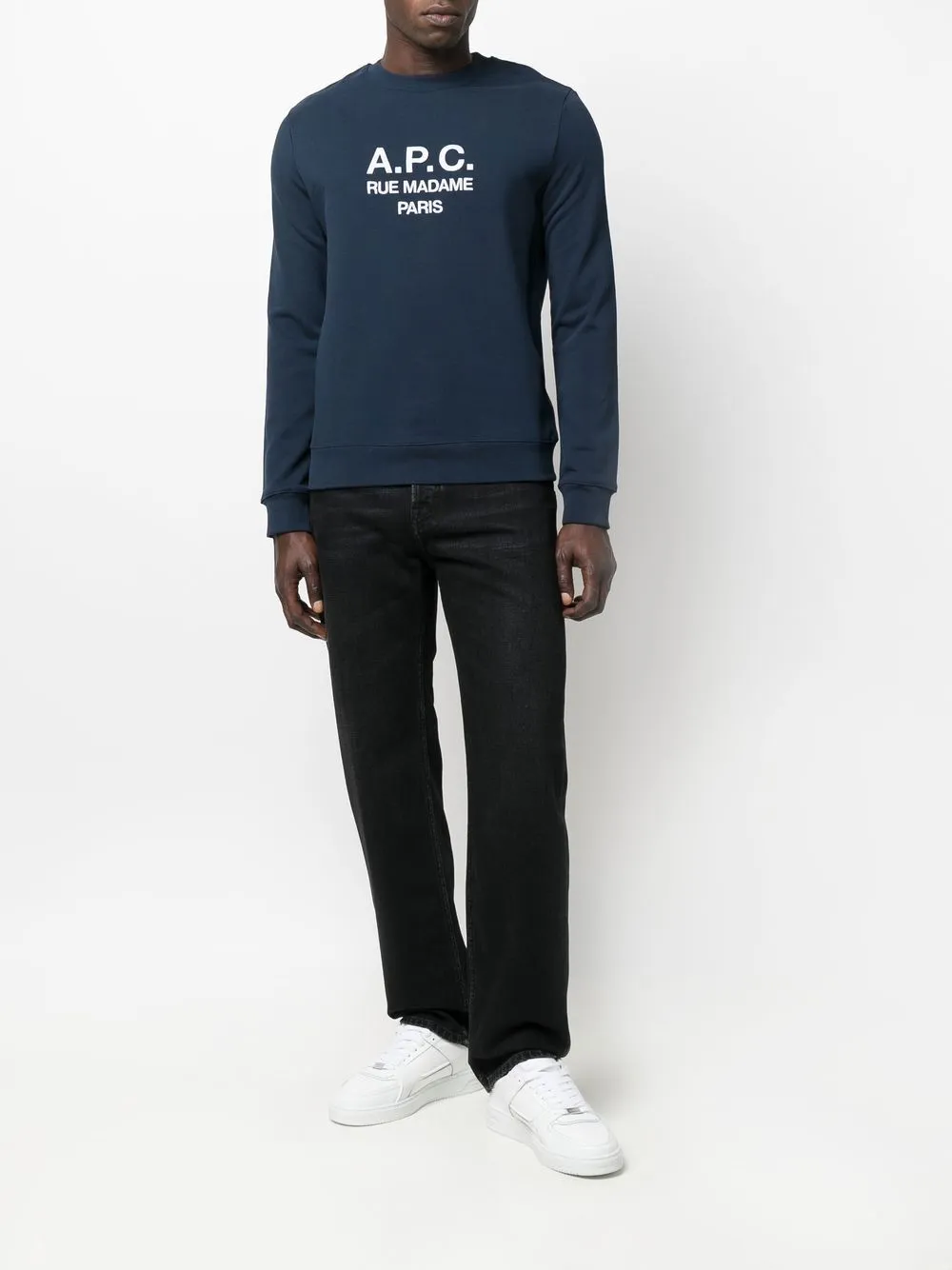 A.P.C. Sweaters Blue