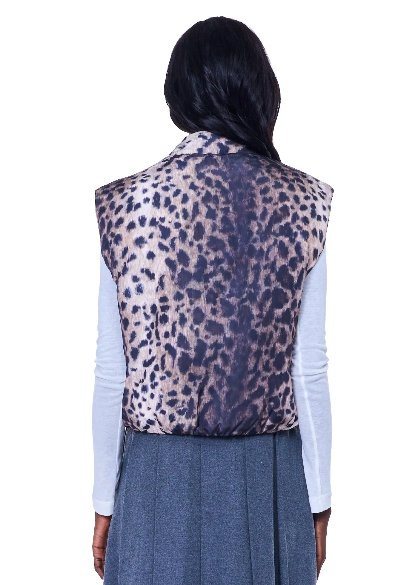 APPARIS Phoenix Leopard Padded Vest