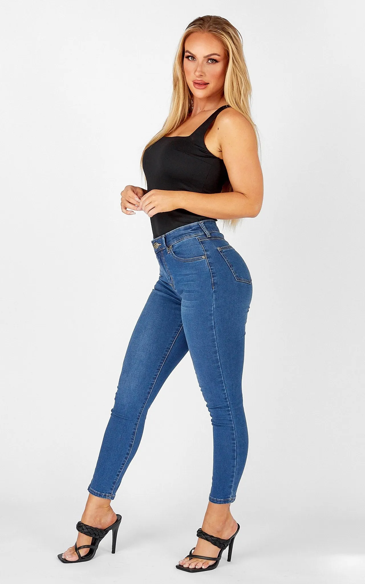 Apple Bottom Jeans - Dark Blue