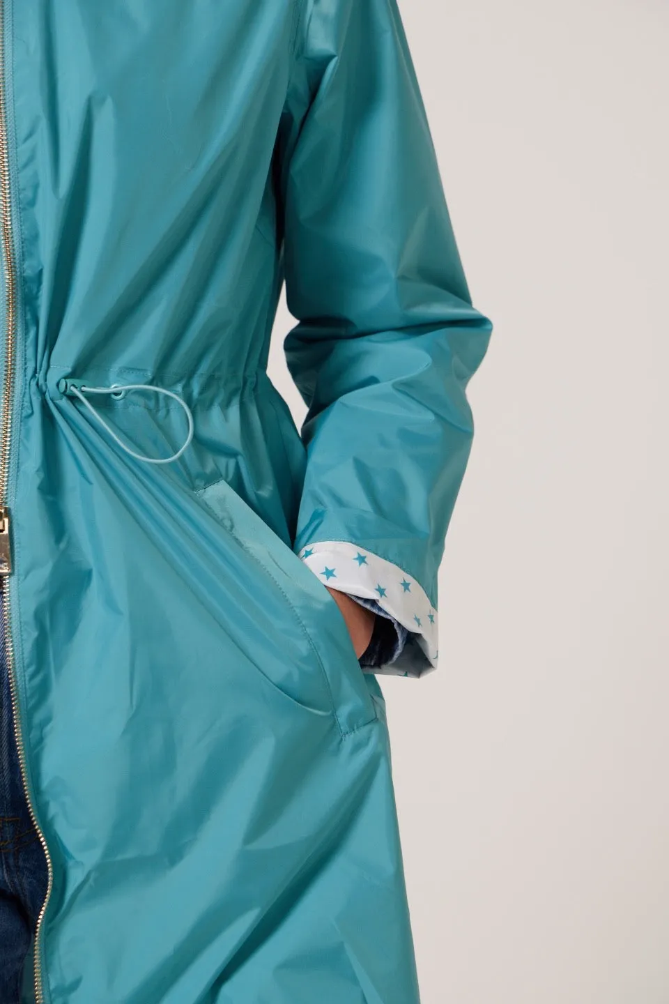 Aqua Stars Raincoat