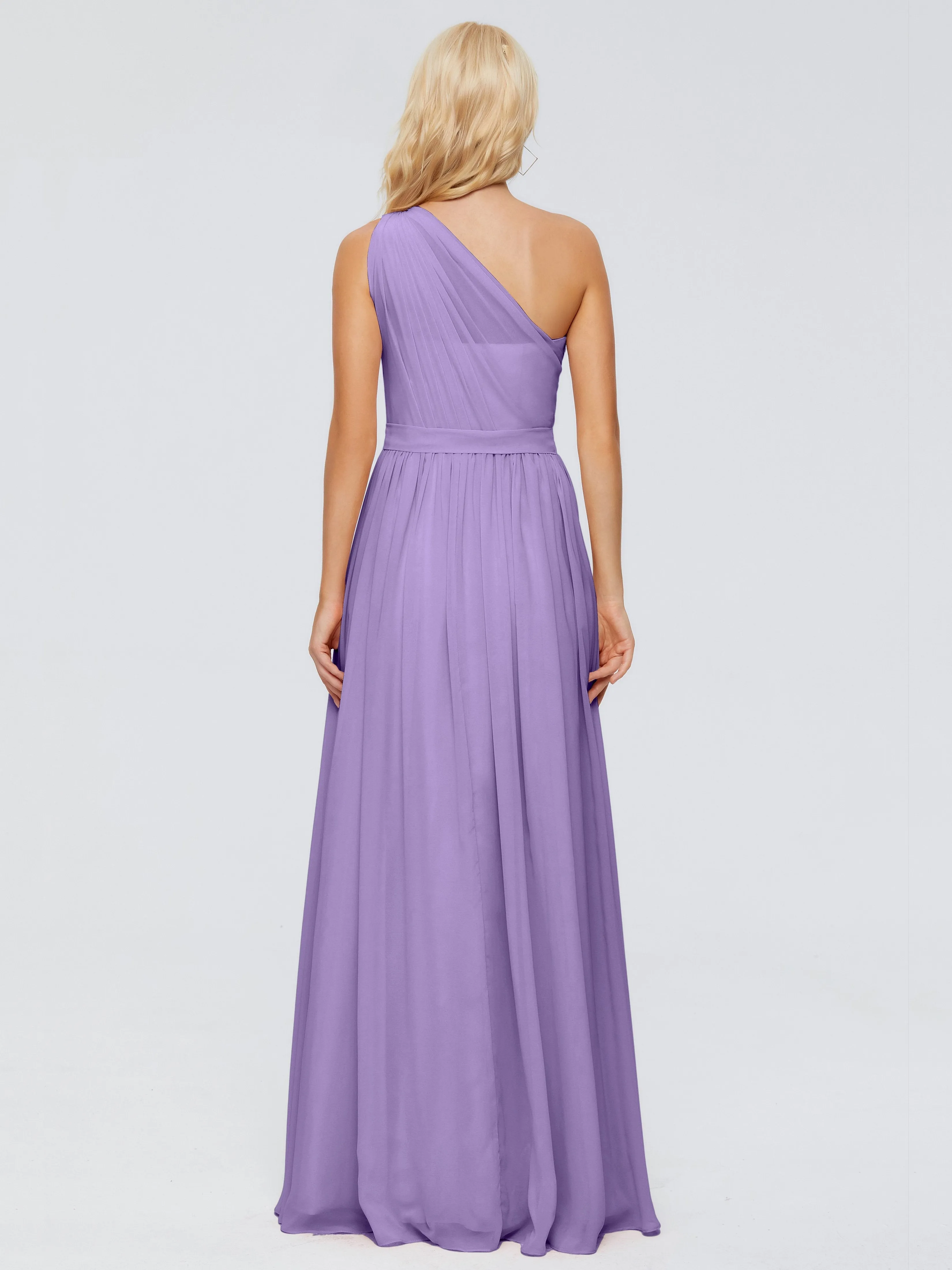 Arabella One Shoulder Sash Bridesmaid Dresses