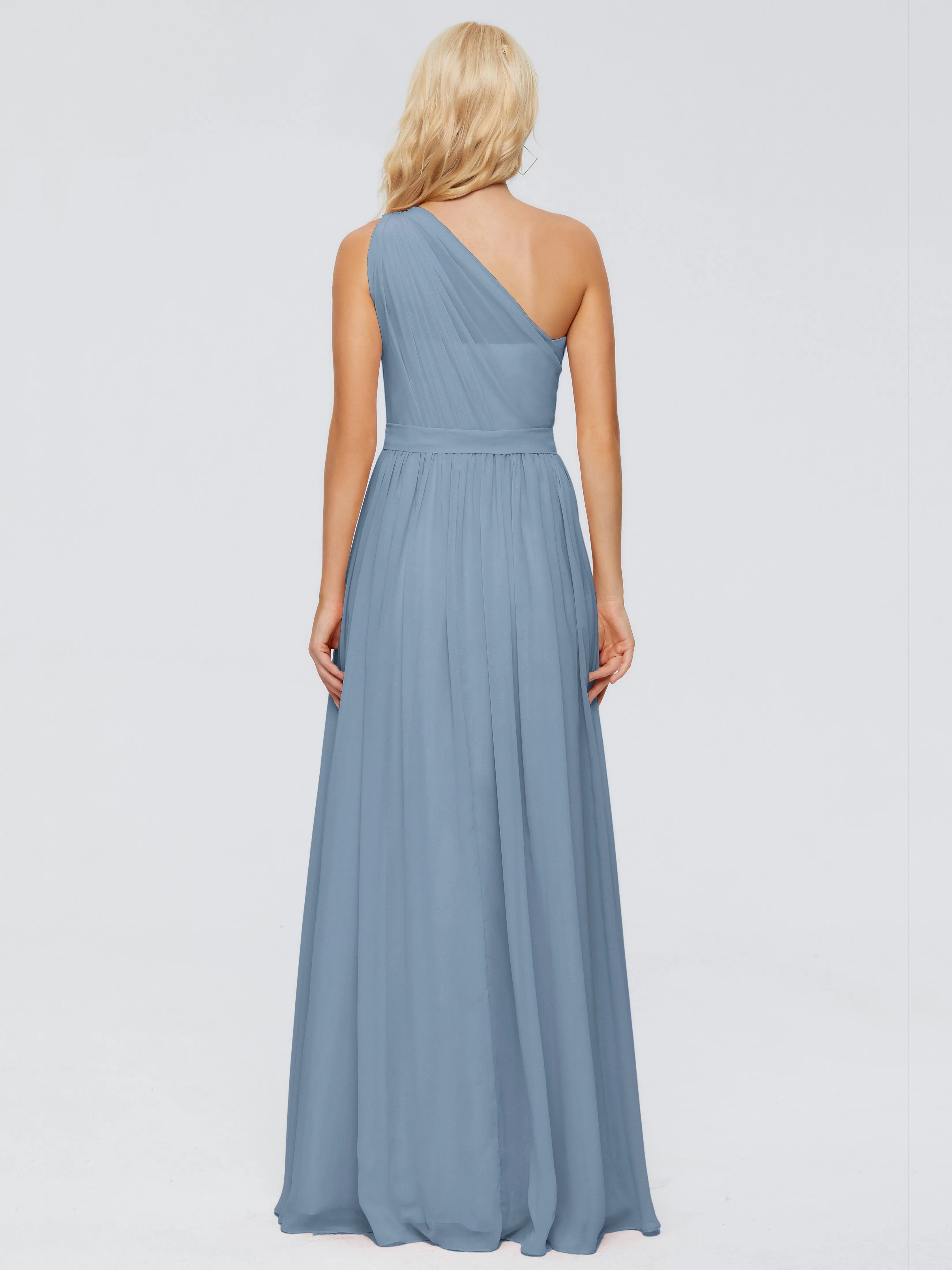 Arabella One Shoulder Sash Bridesmaid Dresses